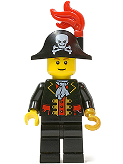 lego 2011 mini figurine pi138b Captain