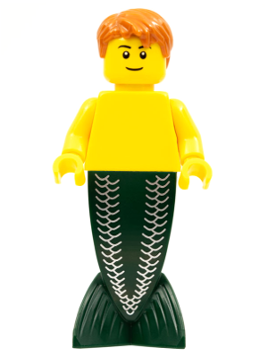 lego 2011 mini figurine pi140a Merman