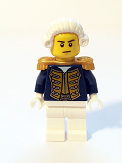 lego 2015 mini figurine pi149a Admiral  