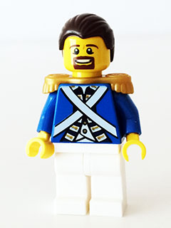 lego 2015 mini figurine pi150 Bluecoat Sergeant 1