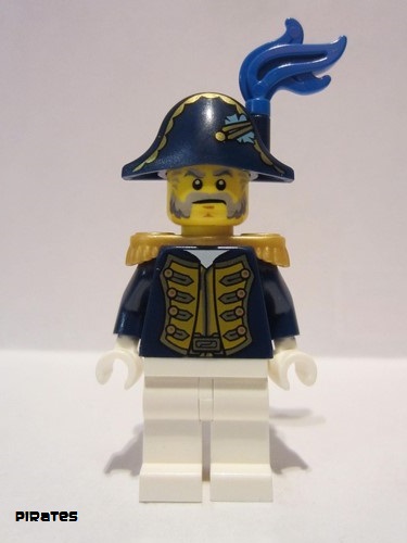 lego 2015 mini figurine pi156 Bluecoat Governor