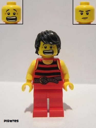 lego 2015 mini figurine pi168a Pirate 7