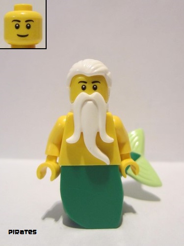 lego 2016 mini figurine pi183 Merman