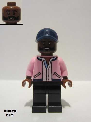 lego 2021 mini figurine que003 Karamo Brown  