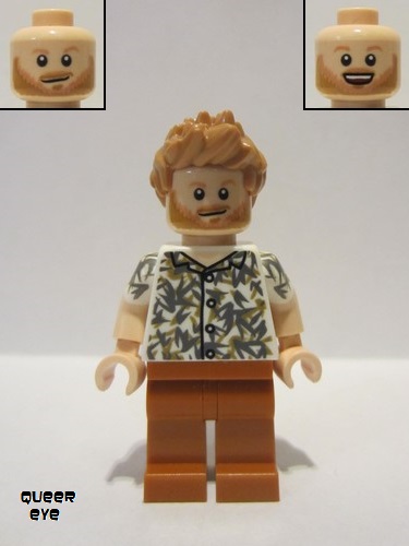 lego 2021 mini figurine que004 Bobby Berk  