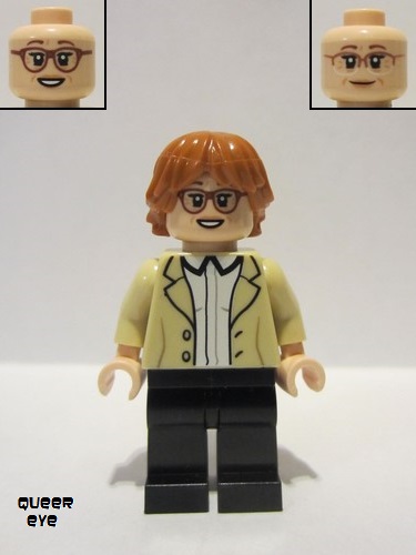 lego 2021 mini figurine que007 Kathi Dooley After Makeover 