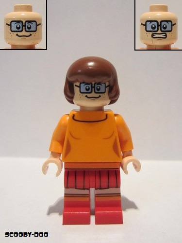 lego 2015 mini figurine scd005 Velma Dinkley