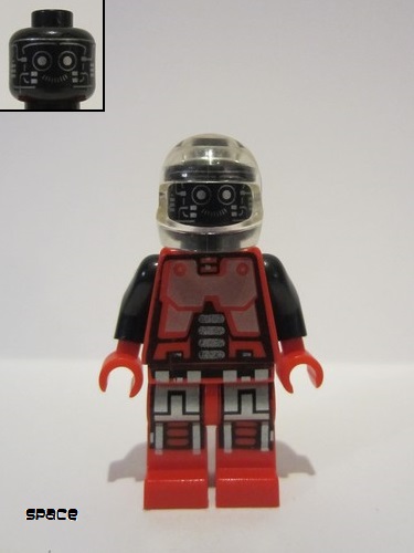 lego 1994 mini figurine sp041 Spyrius Droid Major Kartofski 