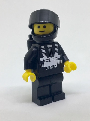 lego 2012 mini figurine sp001new Blacktron 1 Reissue with Yellow Hands 