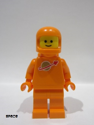 lego 2020 mini figurine sp130 Classic Space Orange with Airtanks and Updated Helmet 