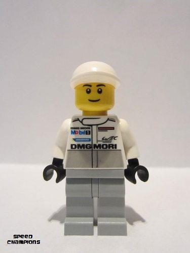 lego 2016 mini figurine sc030 Porsche Mechanic