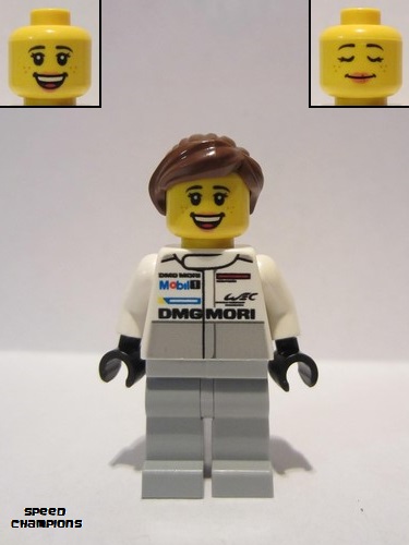 lego 2016 mini figurine sc031 Porsche Mechanic