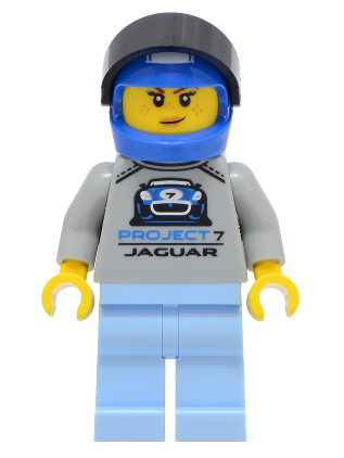lego 2026 mini figurine sc151 Jaguar F-TYPE Project 7 Driver  