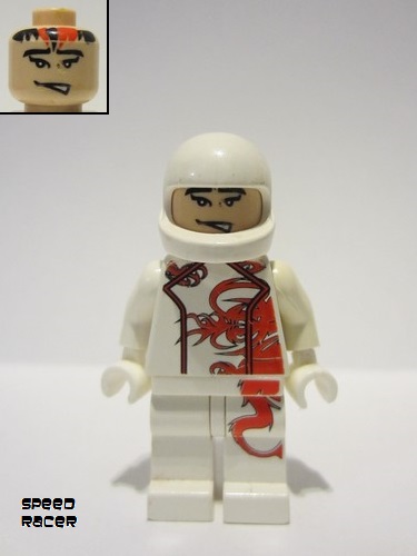 lego 2008 mini figurine sr004 Taejo Togokahn White Suit 