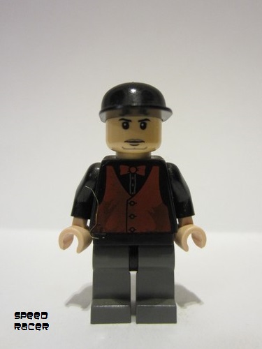 lego 2008 mini figurine sr014 Commentator  