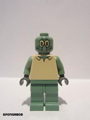 lego 2006 mini figurine bob003 Squidward  