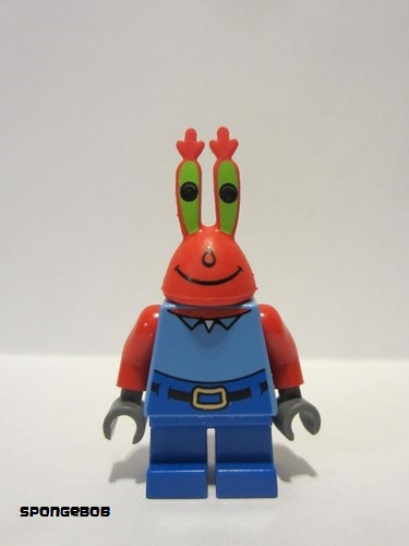 lego 2006 mini figurine bob005 Mr. Krabs