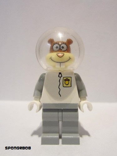 lego 2008 mini figurine bob012 Sandy Cheeks