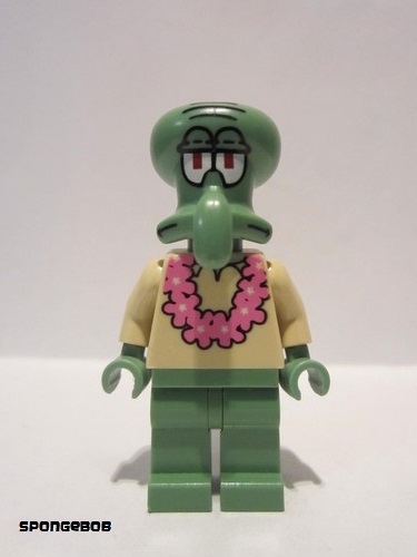 lego 2012 mini figurine bob035 Squidward