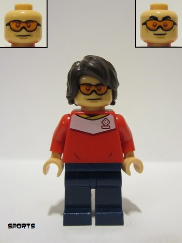 lego 2023 mini figurine soc161 Soccer Spectator