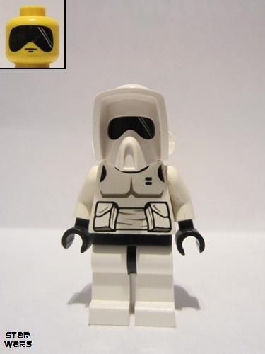 lego 1999 mini figurine sw0005 Scout Trooper