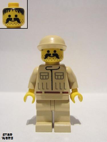 lego 1999 mini figurine sw0034 Rebel Technician