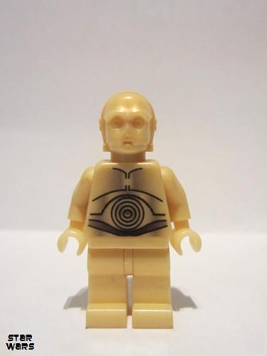 C-3PO LEGO Star Wars set 10144  sw184 sw0184 minifig figurine personnage 