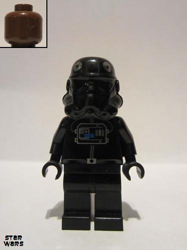 lego 2001 mini figurine sw0035 Imperial TIE Fighter Pilot