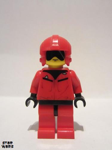 lego 2003 mini figurine sw0077 T-16 Skyhopper Pilot