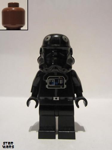 lego 2004 mini figurine sw0035a Imperial TIE Fighter Pilot