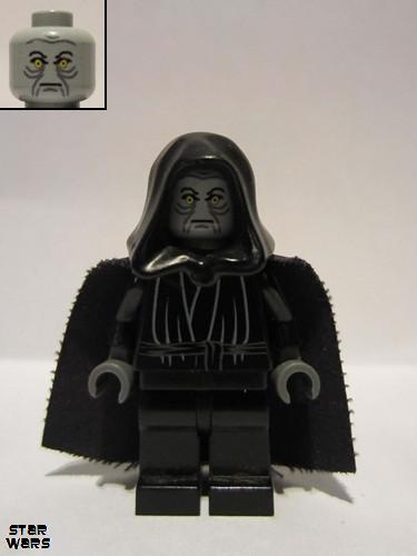 lego 2005 mini figurine sw0124 Emperor Palpatine