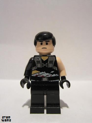 lego 2008 mini figurine sw0181 Starkiller / Galen Marek