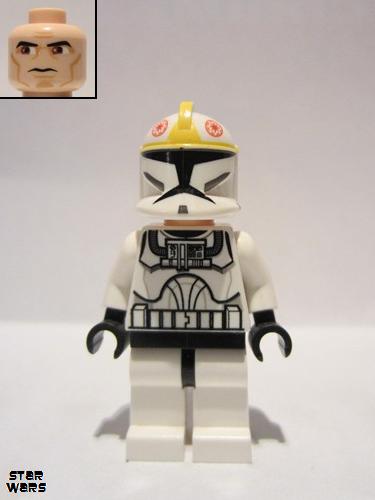 lego 2008 mini figurine sw0191 Clone Pilot