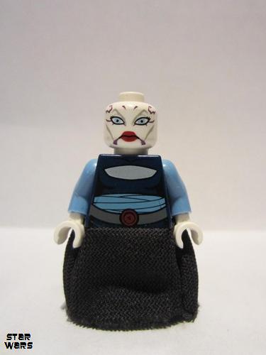 lego 2008 mini figurine sw0195 Asajj Ventress