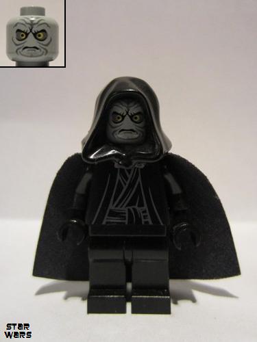 lego 2008 mini figurine sw0210 Emperor Palpatine