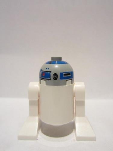 NEW LEGO R2-D2 FROM SET 10188 STAR WARS Light Bluish Gray Head sw0217 