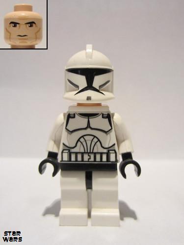 lego 2009 mini figurine sw0233 Clone Jet Trooper