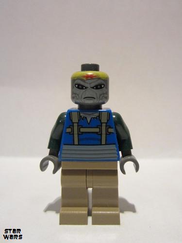 lego 2009 mini figurine sw0245 Turk Falso