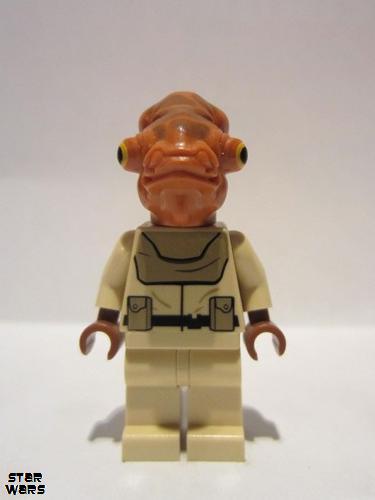 lego 2009 mini figurine sw0248 Mon Calamari Officer