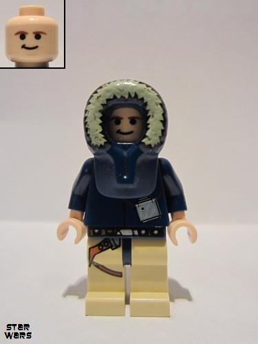 lego 2009 mini figurine sw0253 Han Solo