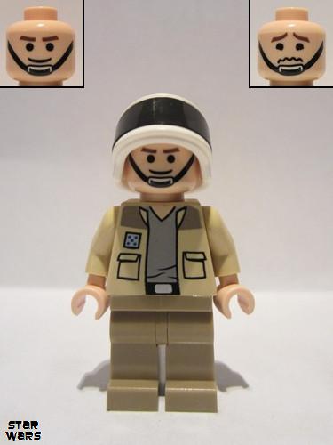 lego 2009 mini figurine sw0256 Captain Antilles  