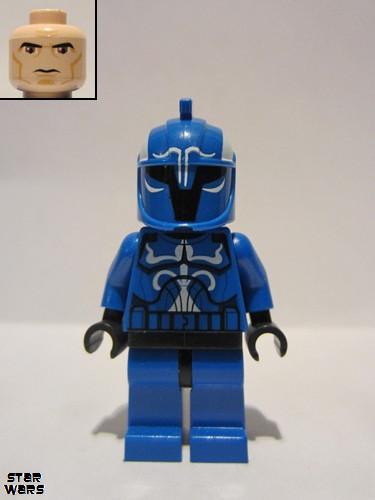 lego 2010 mini figurine sw0288 Senate Commando Captain  