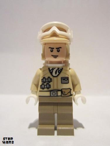 lego 2010 mini figurine sw0291 Hoth Rebel Trooper