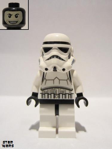 lego 2012 mini figurine sw0366 Imperial Stormtrooper Printed Black Head, Dotted Mouth Helmet, Detailed Armor 