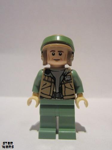 lego 2012 mini figurine sw0367 Rebel Commando Dark Tan Vest 