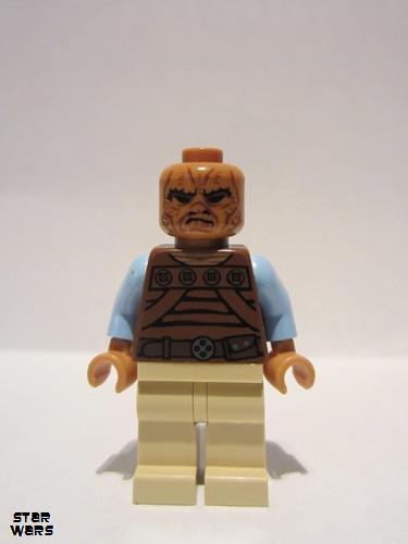 lego 2013 mini figurine sw0487 Weequay Skiff Guard 