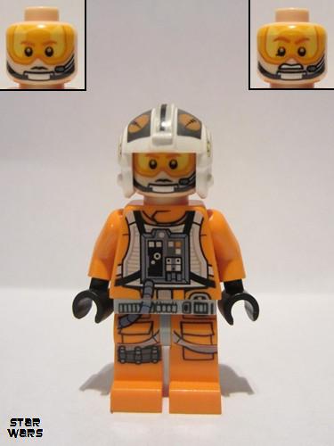 lego 2014 mini figurine sw0544 X-wing Pilot  