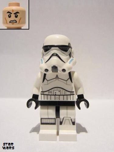 lego 2014 mini figurine sw0578 Imperial Stormtrooper Printed Legs, Dark Azure Helmet Vents 