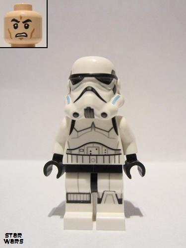 lego 2014 mini figurine sw0578 Imperial Stormtrooper Printed Legs, Dark Azure Helmet Vents 