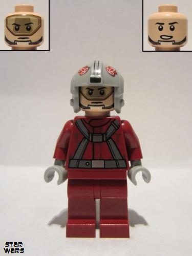 lego 2015 mini figurine sw0619 T-16 Skyhopper Pilot  